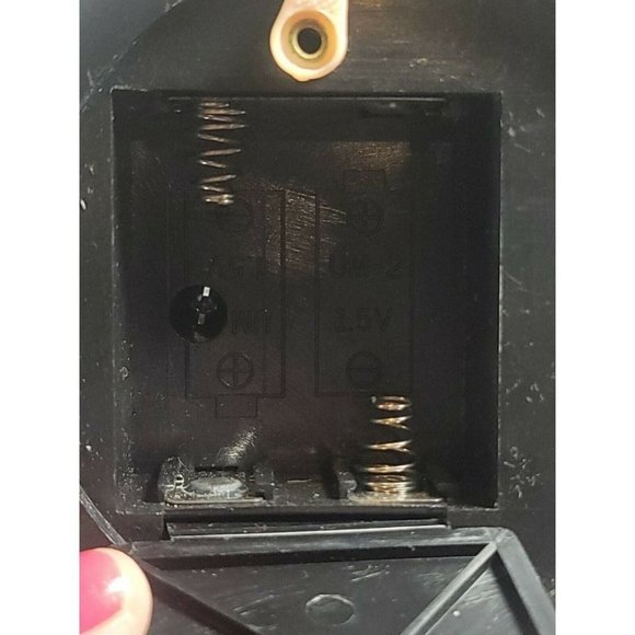 Vintage 90 Rennoc Halloween Animated Witch Crystal Ball Electronic Plug W Lights - Picture 10 of 10